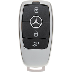 Чохол для автоключа LaManche Mercedes Silver (Benz-B01K_slv) краща модель в Миколаєві