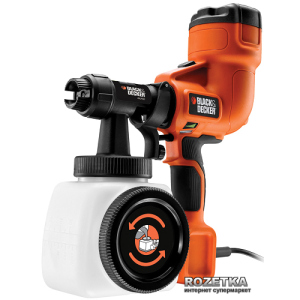 Краскораспылитель Black+Decker HVLP200 лучшая модель в Николаеве