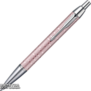 Ручка шариковая Parker IM Premium Pink Pearl BP Синяя Розовый корпус (20 432PP)