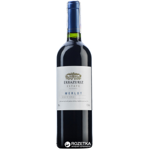 Вино Errazuriz Estate Merlot червоне сухе 0.75 л 13.5% (5010203004267) краща модель в Миколаєві