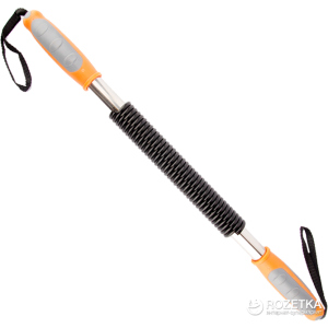 Еспандер LiveUp Power Twister пружинний Black-Orange (LS3161B) ТОП в Миколаєві