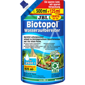 хорошая модель Кондиционер для подготовки воды JBL Biotopol 625 мл на 2500 л (4014162230058 / 4014162230072)
