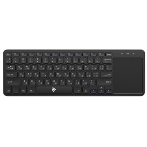 Клавіатура 2E KT100 WL (2E-KT100WB) Black_ ТОП в Миколаєві