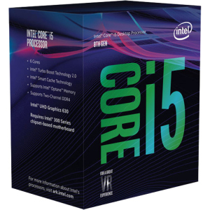 Процессор Intel Core i5-8600 3.1GHz/8GT/s/9MB (BX80684I58600) s1151 BOX в Николаеве