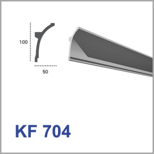 Карниз для прихованого освітлення Tesori KF 704 200см краща модель в Миколаєві