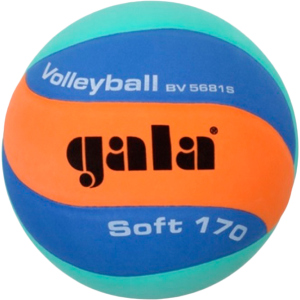 М'яч волейбольний Gala Soft 170 №5 Green-Orange-Blue (BV5681SCM) в Миколаєві