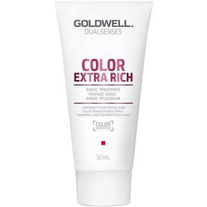 Маска Goldwell Dualsenses Color Extra Rich 60 секунд интенсивное восстановление окрашенных волос 50 мл (4021609061731) (206173) лучшая модель в Николаеве