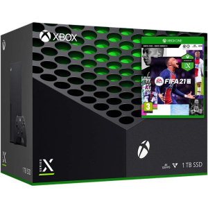 Microsoft Xbox Series X 1Tb + FIFA 21 (російська версія) краща модель в Миколаєві