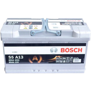 Автомобільний акумулятор Bosch AGM 6СТ-95 (S5A130) 95 Аг (-/+) Euro 850 А (0 092 S5A 130)