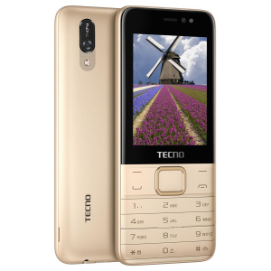 Мобильный телефон Tecno T474 Dual Sim Champagne Gold лучшая модель в Николаеве