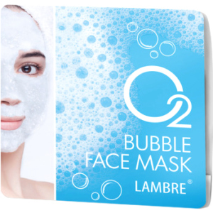 Маска Lambre Bubble face mask O2 Пухирцева з сильною кисневою дією 2х8 мл (3760183769503) краща модель в Миколаєві