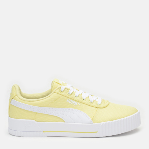 Кеды Puma Carina CV 36866905 37 (4) 23 см Yellow Pear-White (4063697798953) ТОП в Николаеве