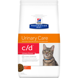 Сухий корм для кішок Hill's PRESCRIPTION DIET c/d Urinary Stress Feline Chicken з ідіопатичним циститом 4 кг (052742284309) краща модель в Миколаєві