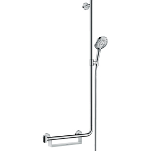 Душевой набор HANSGROHE Raindance Select S 120 Unica Comfort 110см 26326000 с полочкой хром (56902) рейтинг