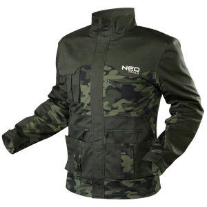 хороша модель Робоча блузка Neo Tools CAMO XL Оливкова (81-211-XL)