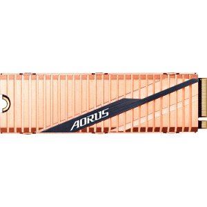 Gigabyte Aorus NVMe Gen4 SSD 500 ГБ M.2 2280 NVMe PCIe 4.0 x4 3D NAND TLC (GP-ASM2NE6500GTTD)