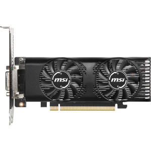 MSI PCI-Ex GeForce GTX 1650 Low Profile OC 4GB GDDR5 (128bit) (1695/8000) (DVI-D, HDMI, DisplayPort) (GTX 1650 4GT LP OC) ТОП в Миколаєві