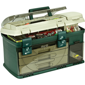 Ящик Plano Tackle Box XL 3-х поличковий 53.1x30x30 см Зелений/Бежевий (737002) в Миколаєві