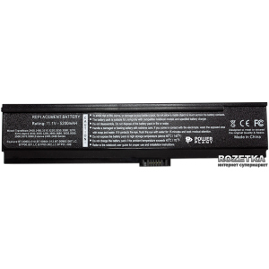 Акумулятор PowerPlant BT.00603.010 для Acer Aspire 3030 Black (11.1V/5200mAh/6 Cells) (NB00000211) краща модель в Миколаєві