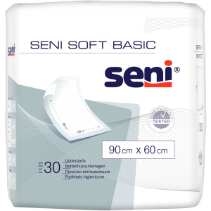 хорошая модель Одноразовые пеленки Seni Soft Basic 60х90 см 30 шт (5900516692315)