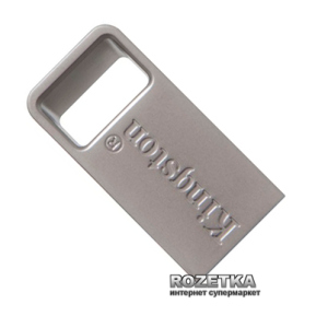 Kingston DT Micro 3.1 32GB Metal Silver USB 3.1 (DTMC3/32GB) ТОП в Миколаєві