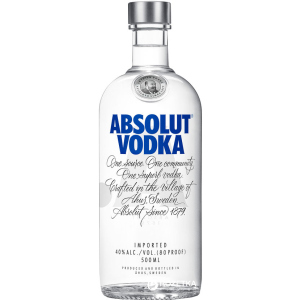 Горілка Absolut 0.5 л 40% (7312040017072)