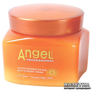 Питательный крем Angel Professional с замороженной морской грязью для кожи головы склонной к жирности 500 мл (3700814100565) ТОП в Николаеве