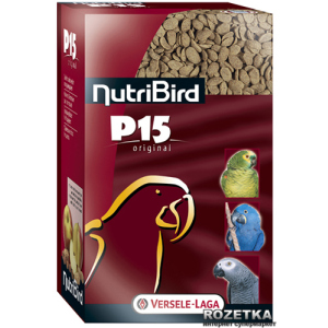 Корм для папуг Versele-Laga NutriBird В15 Original maintenance з горіхами 1 кг (5410340220603) краща модель в Миколаєві