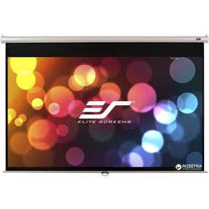 Elite Screens настінний з механізмом повернення 139"(16:10) 297.9 x 186.2 (M139NWX) White case ТОП в Миколаєві