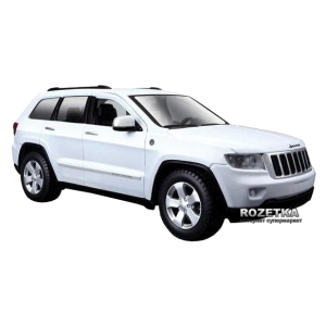 Автомодель Maisto (1:24) 2011 Jeep Grand Cherokee (31205 white) Білий в Миколаєві