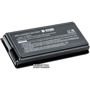 Акумулятор PowerPlant для Asus F5 Black (11.1V/5200mAh/6Cells) (NB00000015) ТОП в Миколаєві