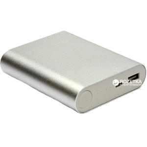 УМБ PowerPlant 10400 mAh Silver (PPLA9113) ТОП в Николаеве