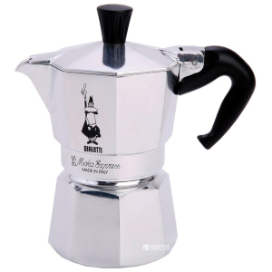 Гейзерная кофеварка Bialetti Moka Express 90 мл (0001168) ТОП в Николаеве