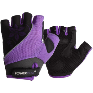 Велоперчатки женские PowerPlay 5281D XS Purple (5281D_XS_Purple) лучшая модель в Николаеве