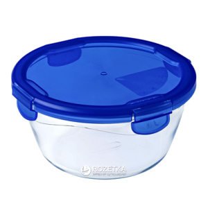 Форма для запікання кругла Pyrex Cook&amp;Go з кришкою 15х8 см (287PG00)