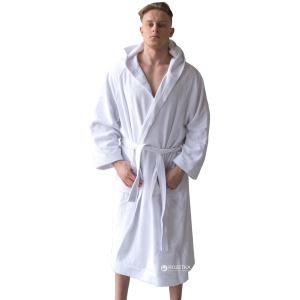 Халат махровий Sleeper Set Men's Bath Robe SS-WMBR L-XL White (ROZ6205003875) ТОП в Миколаєві