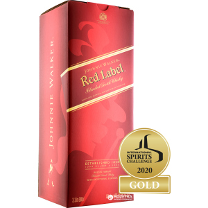 Виски Johnnie Walker Red Label выдержка 4 года 3 л 40% в подарочной упаковке (5000267129785) ТОП в Николаеве