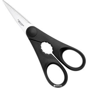 Ножницы кухонные Fiskars Essential с открывалкой 20 см Black (1023820) ТОП в Николаеве