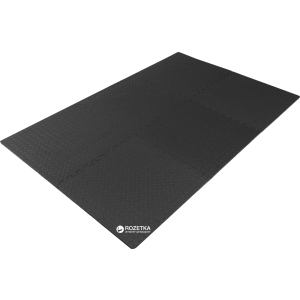 купити Килимок для тренувань ProSource Exercise Puzzle Mat 12.7 мм Black (PS-2301-pzzl-black)