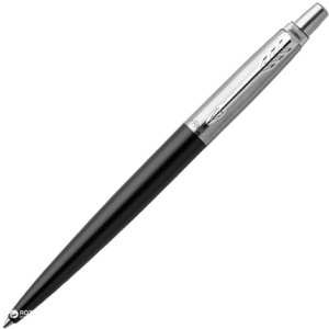 Ручка кулькова Parker Jotter 17 Bond Street Black CT BP Синя Чорний корпус (16 232) в Миколаєві