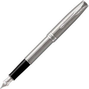 Ручка перьевая Parker Sonnet 17 Stainless Steel CT FP F Синяя Серый корпус (84 211) ТОП в Николаеве