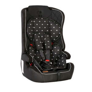 Автокресло Bertoni (Lorelli) Explorer 9-36 кг Black Crowns (EXPLOR black crowns) (3800151969617) лучшая модель в Николаеве