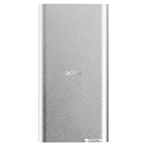 УМБ Acme 10000 mAh Silver (4770070878651) надійний