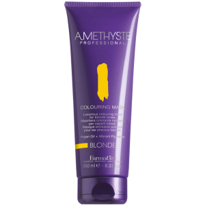 Маска, що фарбує Farmavita Amethyste Blonde Mask для відтінків блонду 250 мл (8022033016270) краща модель в Миколаєві