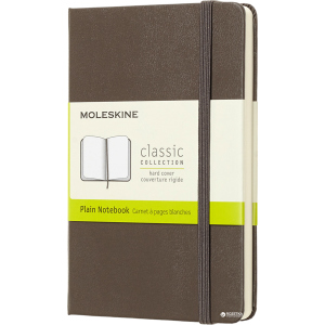 Нотатник Moleskine Classic 9 х 14 см 192 сторінки без линівки Коричневий (8058341715291) краща модель в Миколаєві