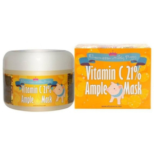 Маска для лица с витаминами разогревающая Elizavecca Milky Piggy Vitamin C 21% Ample Mask 100 мл (8809339904117)