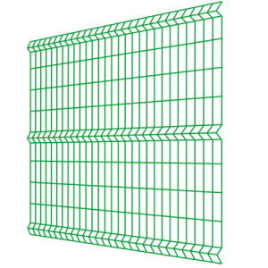 Секция ограждения Заграда Эко Стандарт высота 2,03м длина 2,5м ф3+4(оц+ПВХ) ячейка 50х200мм рейтинг