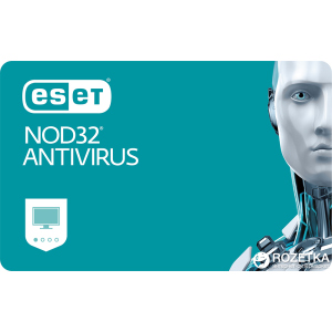 Антивирус ESET NOD32 Antivirus (5 ПК) лицензия на 12 месяцев Базовая / на 20 месяцев Продление (электронный ключ в конверте) лучшая модель в Николаеве