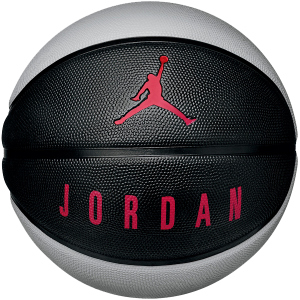 М'яч баскетбольний Nike Jordan Playground 8P Size 7 Black/Wolf Grey/Gym Red/Gym Red (J.000.1865.041.07) ТОП в Миколаєві