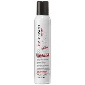 Кератиновый сухой шампунь Inebrya Keratin Instant Dry Shampoo 200 мл (8033219163909)